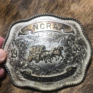 Natl Chuckwagon champion buckle